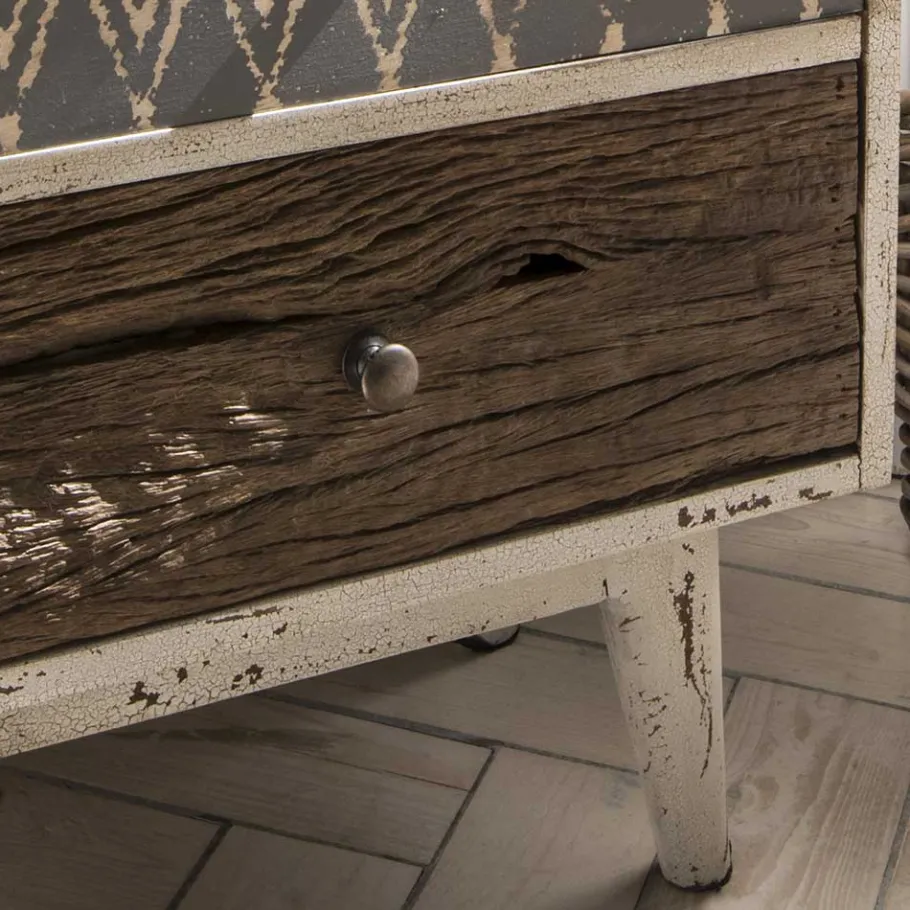 Sale Wohnen 55x105x40 Design Hochkommode mit sieben Schubladen - Moonshine