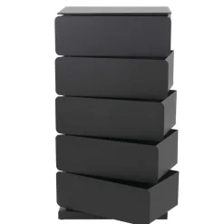 Discount Wohnen 37x73x26 Design Kommode mit fünf Schubladen - Locoro
