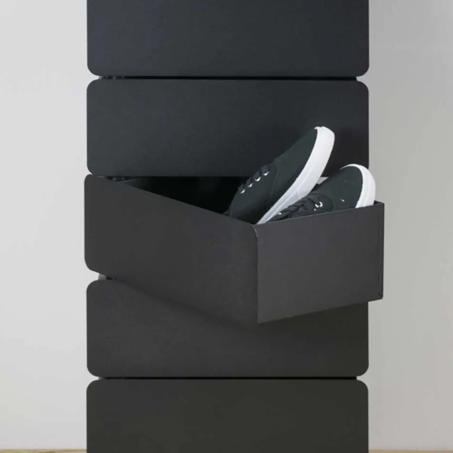 Discount Wohnen 37x73x26 Design Kommode mit fünf Schubladen - Locoro