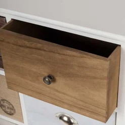 Best Wohnen 70x72x30 Design Kommode mit sechs Schubladen - Amare