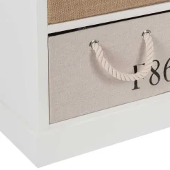 Best Wohnen 70x72x30 Design Kommode mit sechs Schubladen - Amare