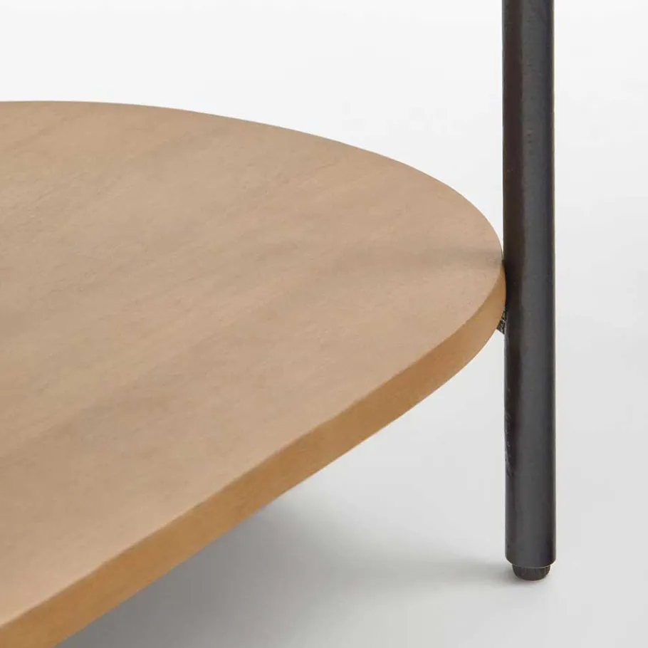 Clearance Wohnen 55x65x35 Design Nachtkommode oval - Ilvenda