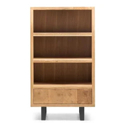 Hot Wohnen 90x160x45 Design Regal aus Asteiche - Ventida