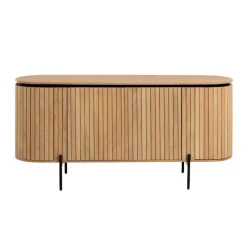 Hot Wohnen 170x81x50 Design Sideboard in ovaler Form - Ilvenda