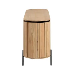 Hot Wohnen 170x81x50 Design Sideboard in ovaler Form - Ilvenda