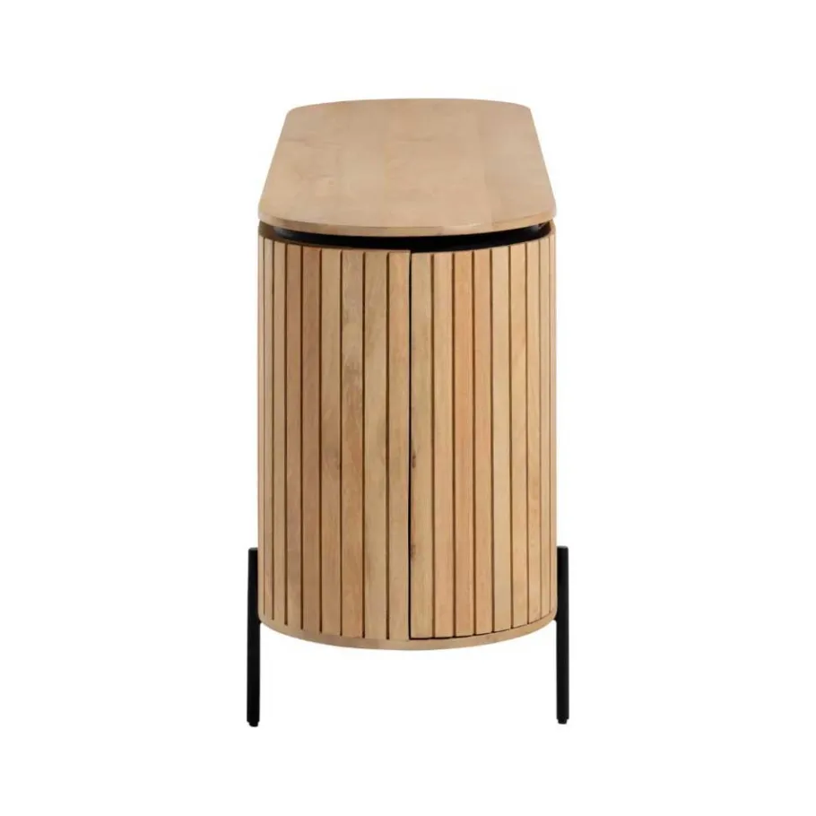 Hot Wohnen 170x81x50 Design Sideboard in ovaler Form - Ilvenda
