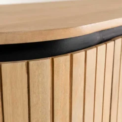 Hot Wohnen 170x81x50 Design Sideboard in ovaler Form - Ilvenda