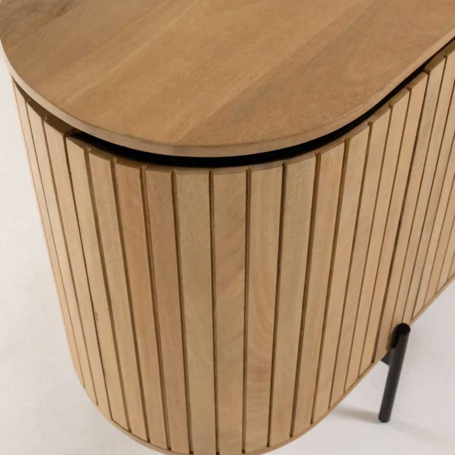 Hot Wohnen 170x81x50 Design Sideboard in ovaler Form - Ilvenda