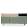 Best Wohnen 180x84x45 Design Sideboard zweifarbig - Ajevos