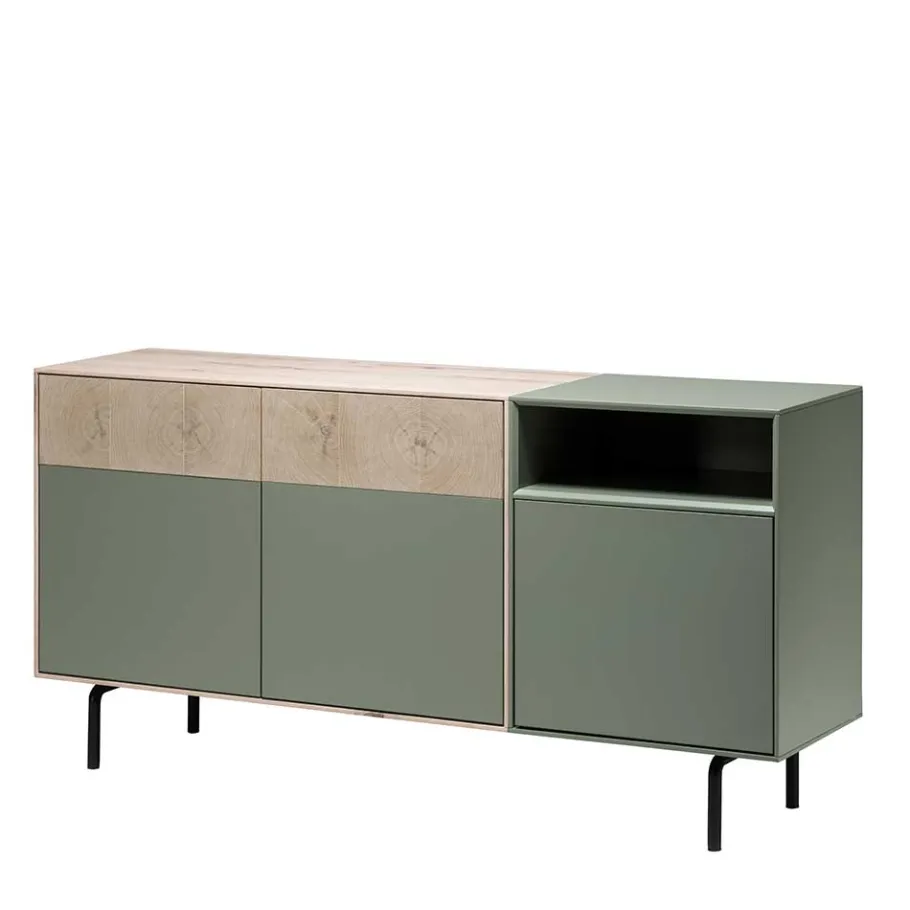 Best Wohnen 180x84x45 Design Sideboard zweifarbig - Ajevos