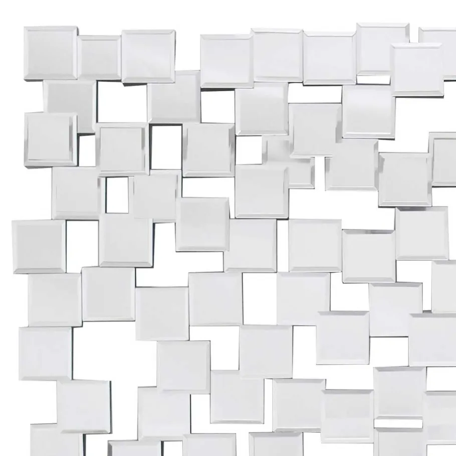 Best Wohnen 102x100x3 Design Spiegel in Mosaik Optik - Esnata