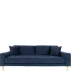 Online Wohnen 210x78x93 3er Wohnzimmercouch im Skandi Design - Sulcan
