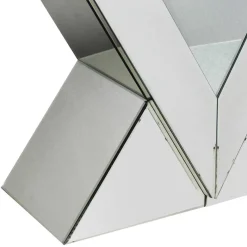 Discount Wohnen 120x80x36 Extravaganter Tisch aus Spiegelglas - Livino