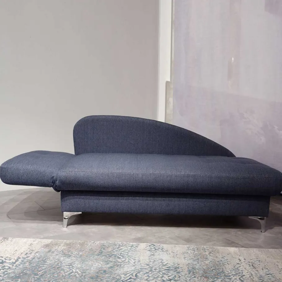 Clearance Wohnen 182x79x86 Federkern Schlafsofa in Blau - Curtici
