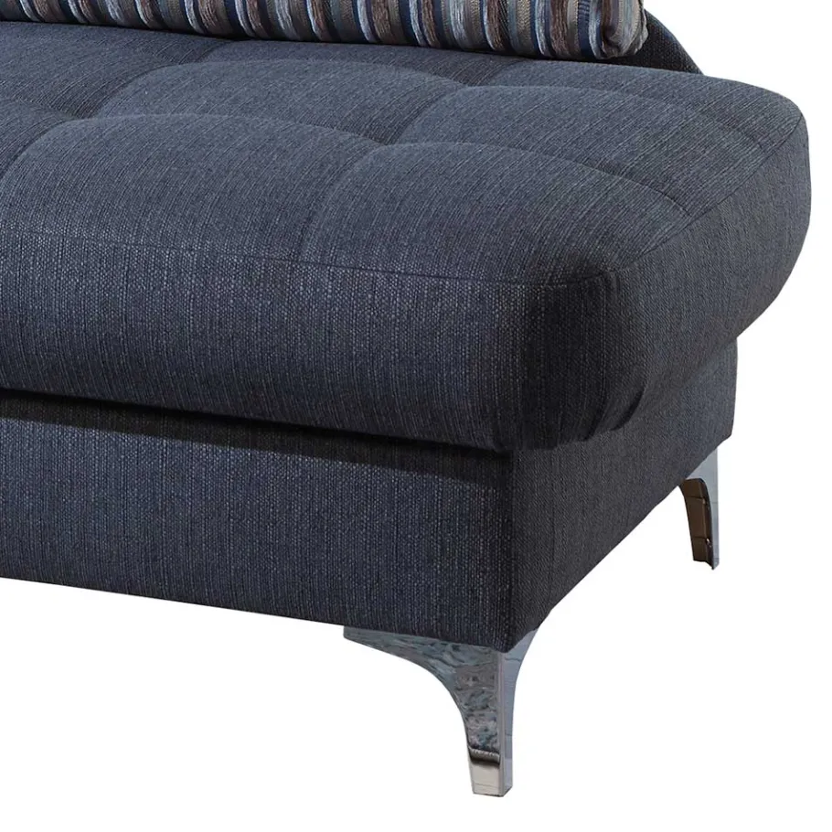 Clearance Wohnen 182x79x86 Federkern Schlafsofa in Blau - Curtici