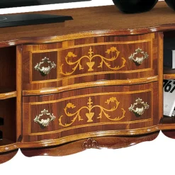 Best Wohnen 158x60x37 Fernsehunterschrank im Barockstil - Motiz