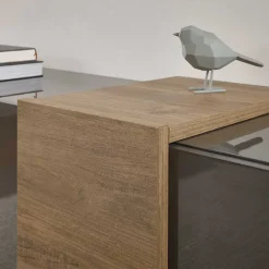 New Wohnen 78x116x44 Highboard in Dunkelgrau Hochglanz - Eracosta