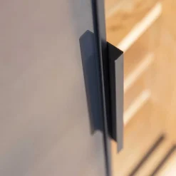 Online Wohnen 101x101x45 Highboard mit Schiebetüren - Fabiella