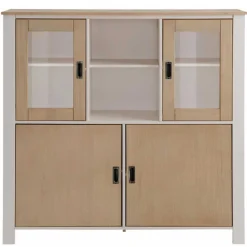 New Wohnen 125x120x35 Highboard Scandi Style zweifarbig - Airina