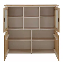 New Wohnen 125x120x35 Highboard Scandi Style zweifarbig - Airina