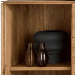 Best Wohnen 97x84x41 Hängeschrank aus Wildeiche Massivholz - Sinta