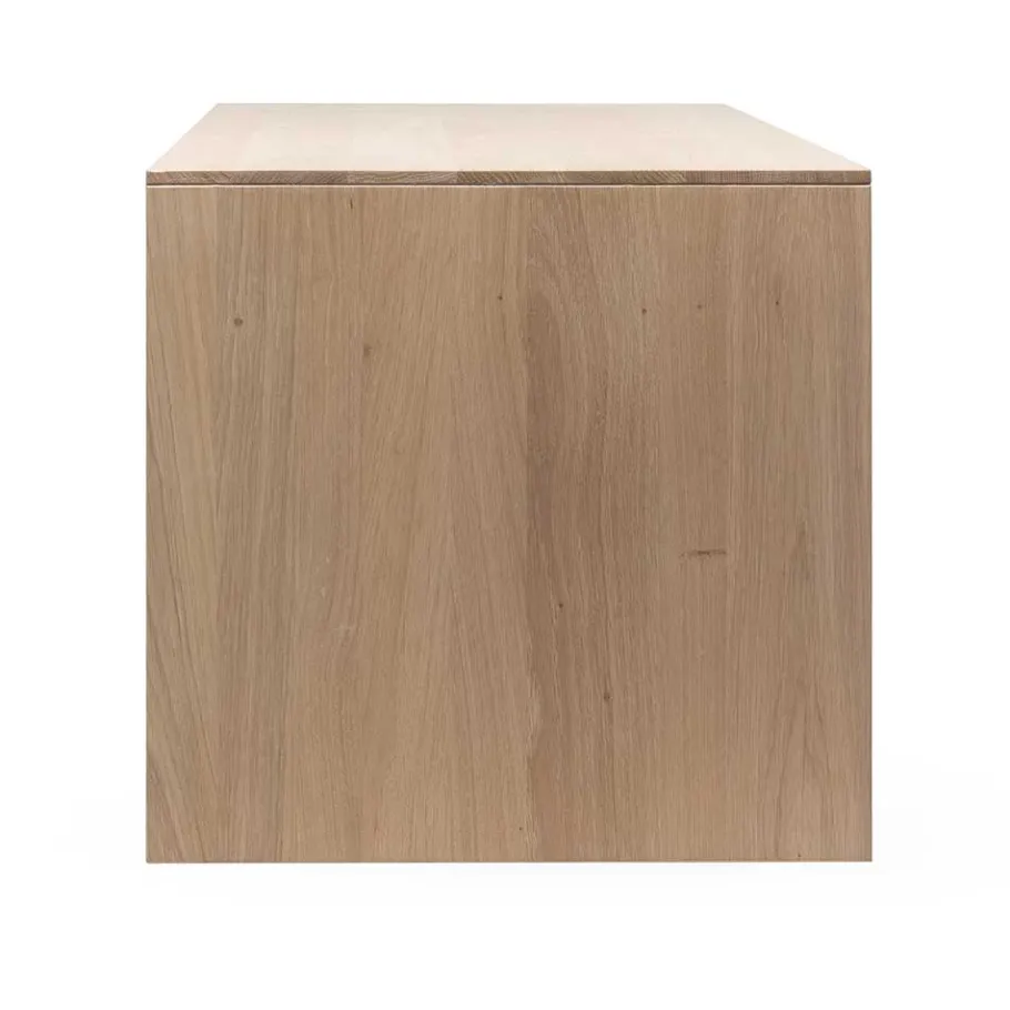 Sale Wohnen 205x43x40 Hängeschrank fürs Wohnzimmer in Eiche Bianco - Enifra