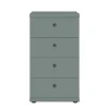 Sale Wohnen 47x86x42 Hochkommode in Graugrün - Rajavo