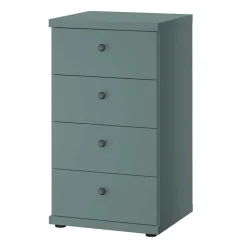 Sale Wohnen 47x86x42 Hochkommode in Graugrün - Rajavo