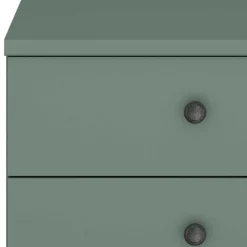 Sale Wohnen 47x86x42 Hochkommode in Graugrün - Rajavo