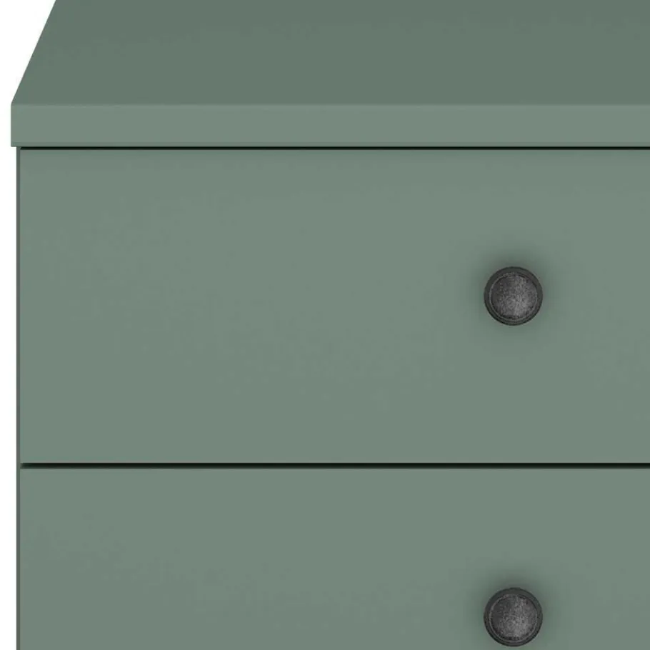 Sale Wohnen 47x86x42 Hochkommode in Graugrün - Rajavo