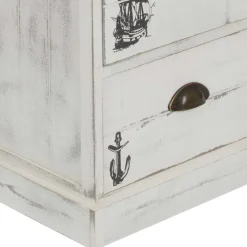 Best Wohnen 40x104x30 Hochkommode mit maritimen Motiven - Maggiore