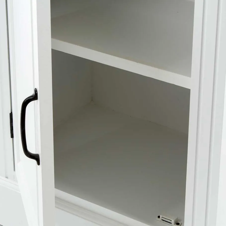 Best Wohnen 54x130x36 Hochkommode mit Tür & 3 Schubladen - Bleaks