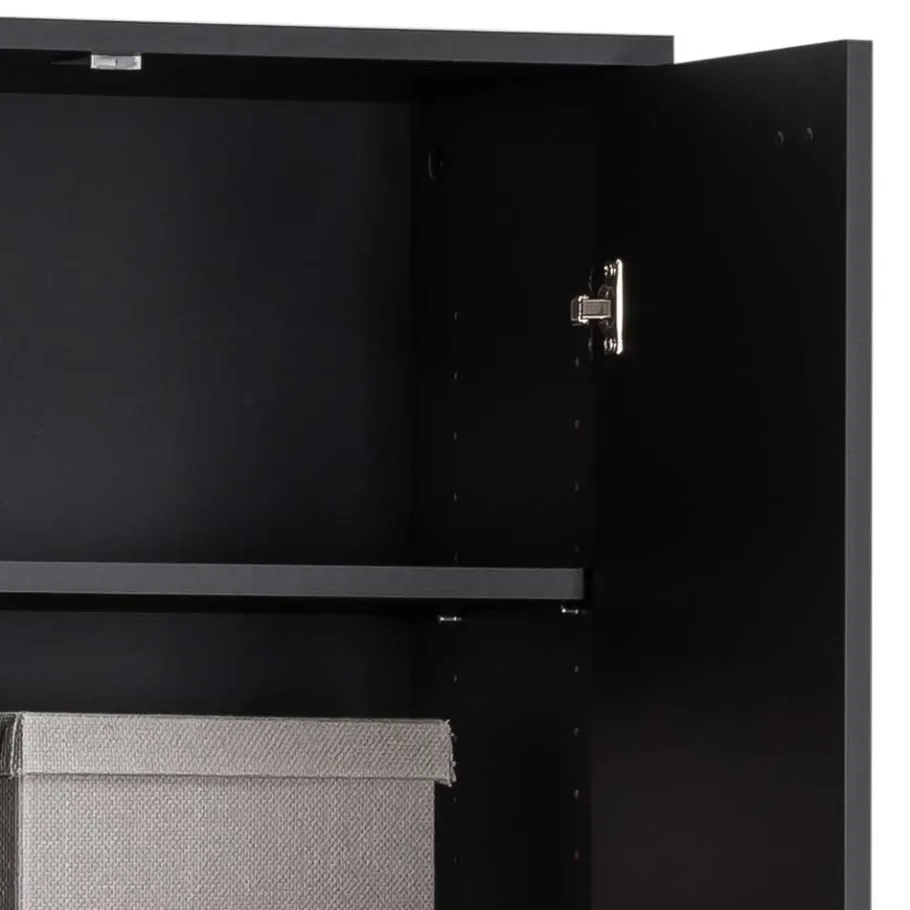 Online Wohnen 60x186x33 Hoher Schuhschrank mit 4 Türen & Fach - Anderian