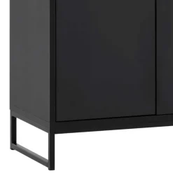 Online Wohnen 60x186x33 Hoher Schuhschrank mit 4 Türen & Fach - Anderian