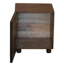 Best Wohnen 40x35x40 Holz Schränkchen mit Ornament Schnitzerei - Kick