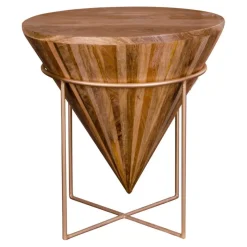 Best Wohnen 45x45x45 Holztisch im Kegel Konus Design - Scolari