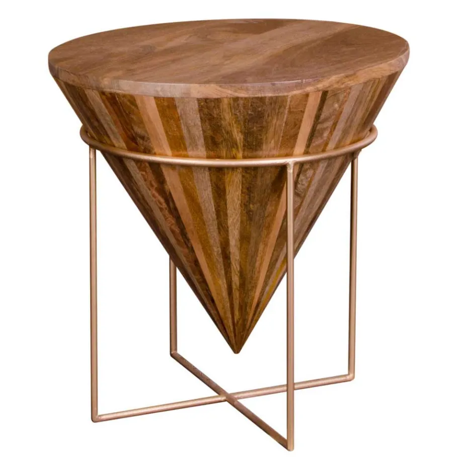 Best Wohnen 45x45x45 Holztisch im Kegel Konus Design - Scolari