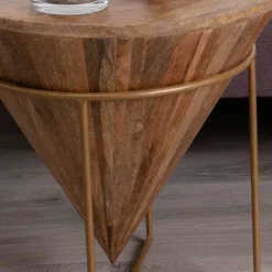 Best Wohnen 45x45x45 Holztisch im Kegel Konus Design - Scolari