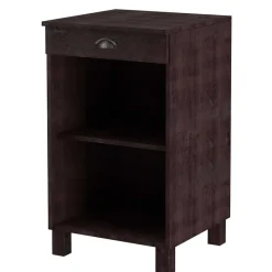 Clearance Wohnen 50x85x50 Küche Regal in Wenge Braun - Srelia