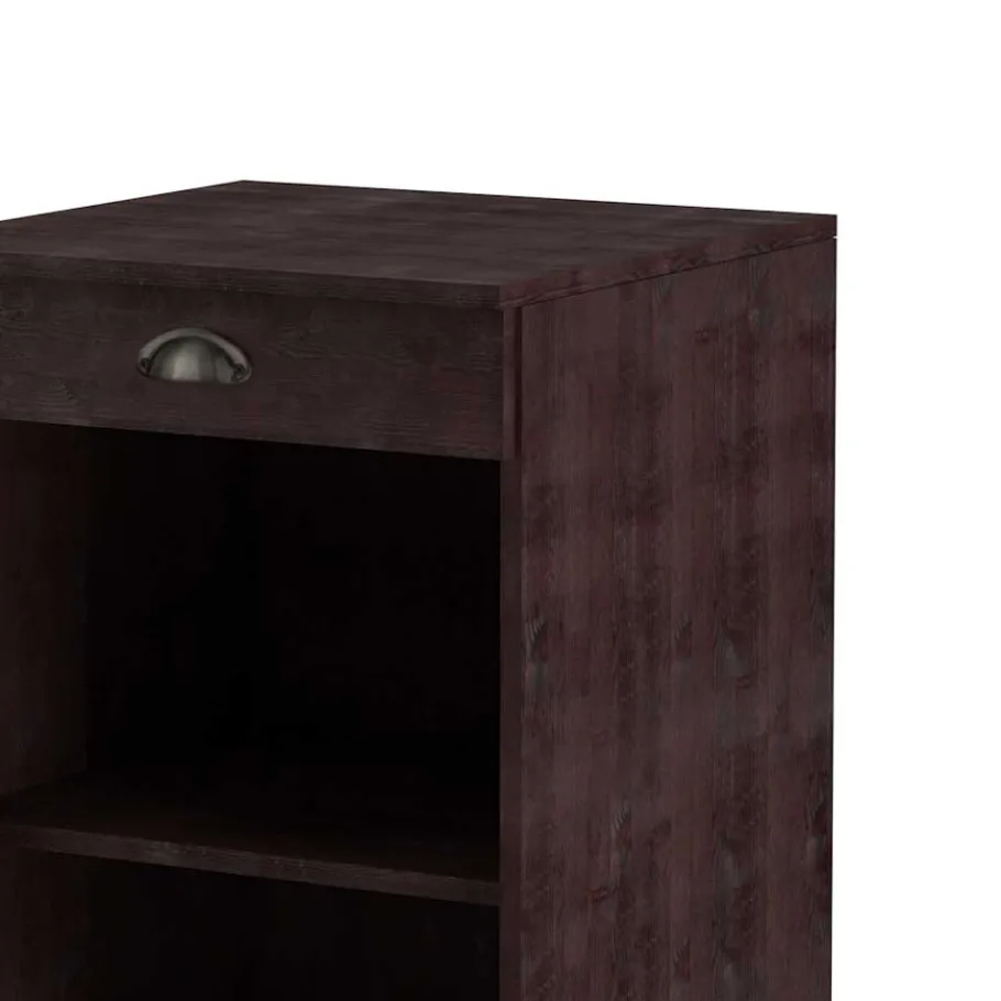 Clearance Wohnen 50x85x50 Küche Regal in Wenge Braun - Srelia