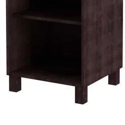 Clearance Wohnen 50x85x50 Küche Regal in Wenge Braun - Srelia