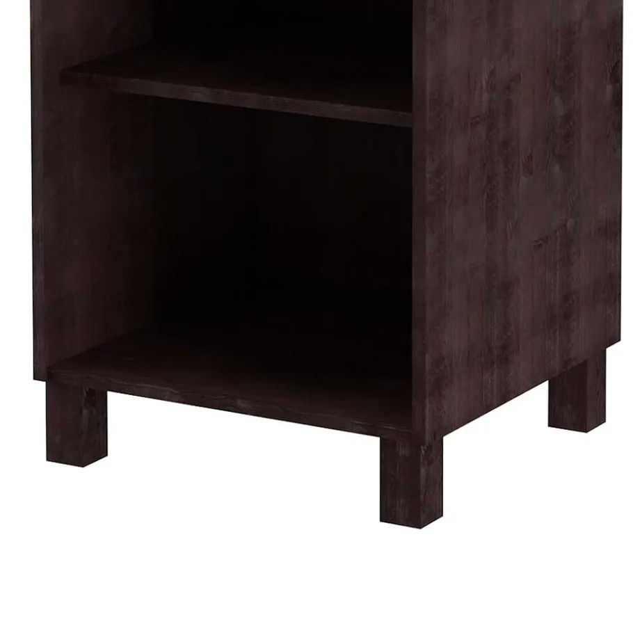 Clearance Wohnen 50x85x50 Küche Regal in Wenge Braun - Srelia