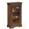 Hot Wohnen 51x92x32 Kleine Vitrine mit einer Glastür - Lemerzi