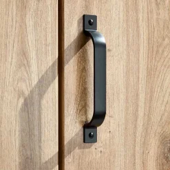 New Wohnen 200x216x58 Kombi-Kleiderschrank mit Spiegeln - Bram