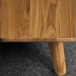Sale Wohnen 90x92x40 Kommode in Weiß & Wildeiche - Diesta