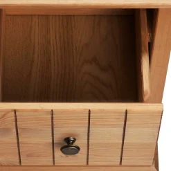 Clearance Wohnen 60x75x30 Kommode mit 3 Fächern & Tür - Akzinad