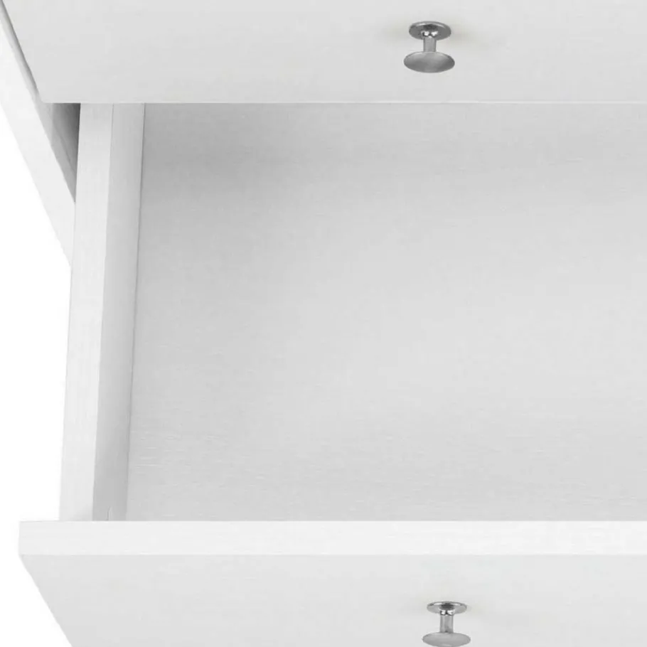 Best Wohnen 80x80x35 Kommode mit vier Schubladen - Nudion