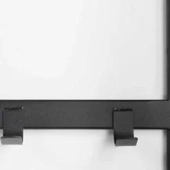 Online Wohnen 70x178x29 Kompaktgarderobe aus Stahl in Schwarz - Cellja