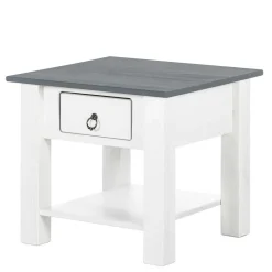 Sale Wohnen 50x45x50 Landhaus Couchtisch mit Schublade - Dyofora
