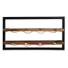 Discount Wohnen 65x25x35 Loft Weinregal für die Wand - Mendoza